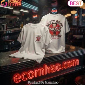 Vintage Coca-Cola Betty Boop Sweet Fizz Graphic T-Shirt