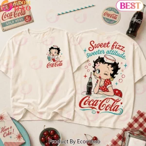 Vintage Coca-Cola Betty Boop Sweet Fizz Graphic T-Shirt