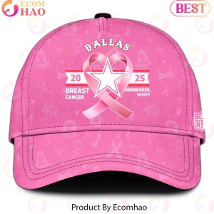 Dallas Cowboys Breast Cancer Awareness Month 2025 Pink Ribbon Butterfly Special Edition Hoodie
