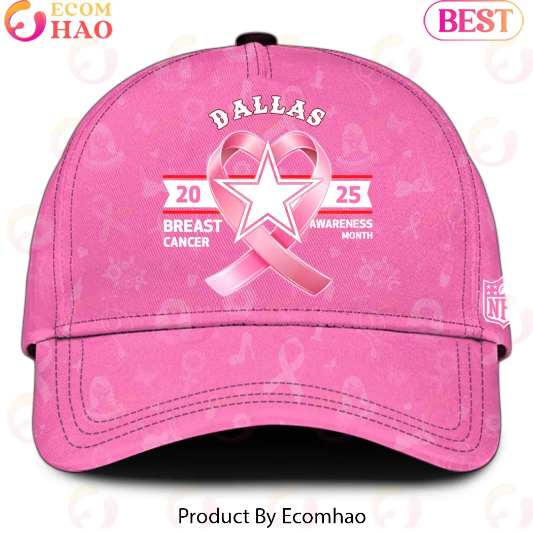 Dallas Cowboys Breast Cancer Awareness Month 2025 Pink Ribbon Butterfly Special Edition Hoodie Dallas Cowboys Breast Cancer Awareness Month 2025 Pink Ribbon Butterfly Special Edition Hoodie